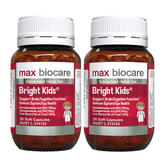 MAX BIOCARE Bright Kids 2 x 30 Soft Capsules (Expiry 11/2025) - Special Bundles