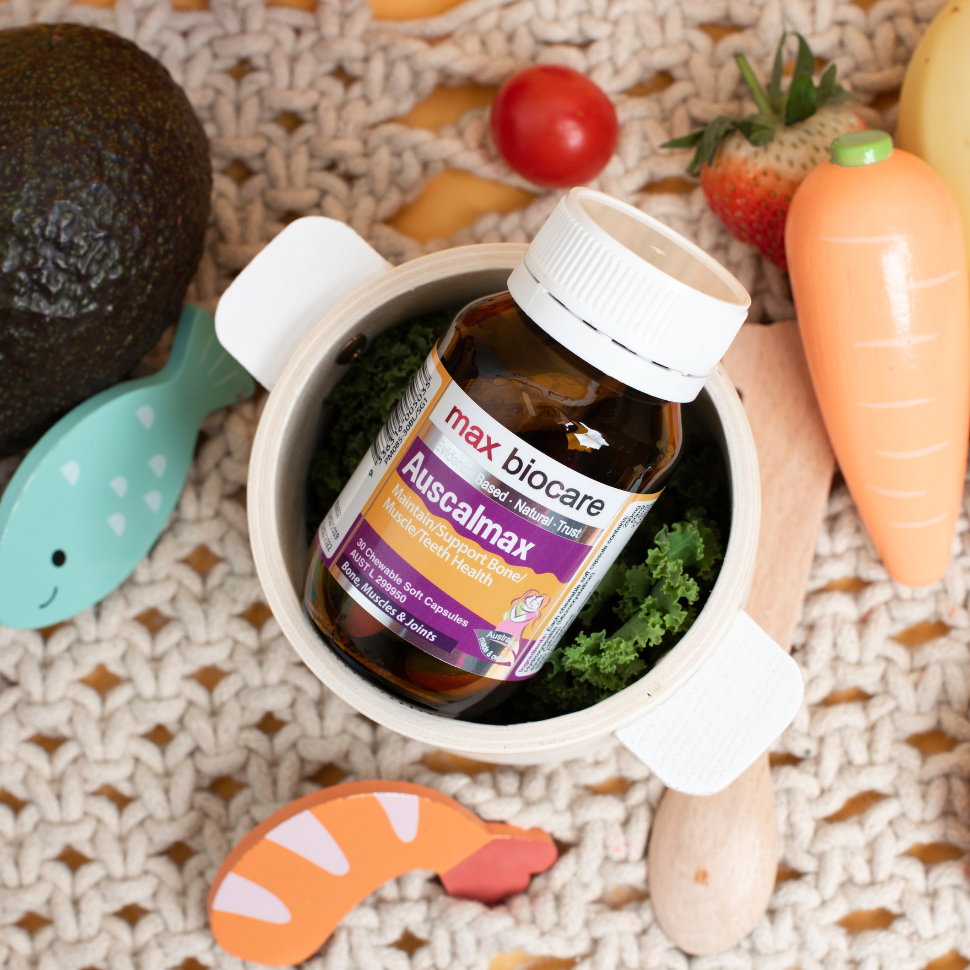 MAX BIOCARE Auscalmax 30 Chewable Soft Capsules MAX BIOCARE Auscalmax 30 Chewable Soft Capsules
