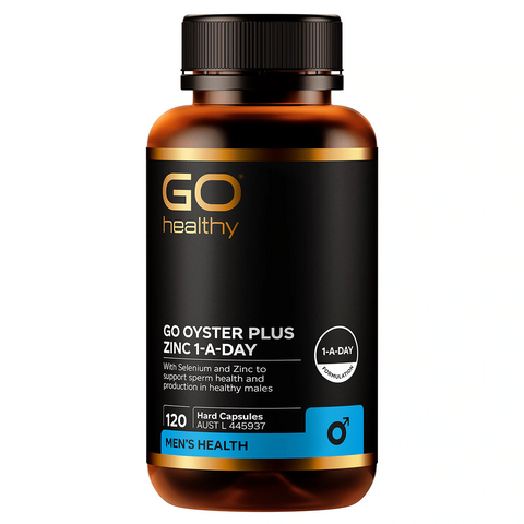 GO Healthy Oyster Plus Zinc 1-A-Day 120 Capsules GO Healthy Oyster Plus Zinc 1-A-Day 120 Capsules