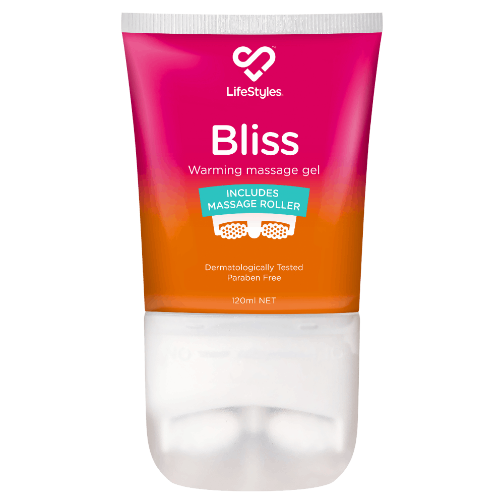 LifeStyles Bliss Warming Massage Roller Gel 120mL