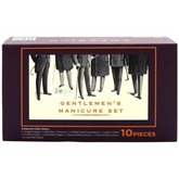 Emporium Gentleman's Nail Manicure Set Stainless Steel For Men