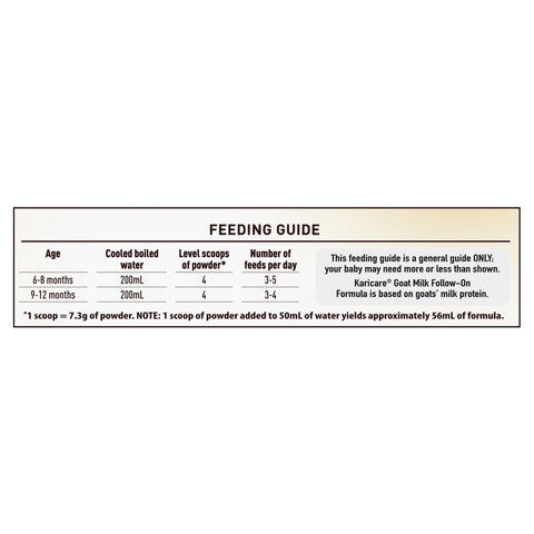 Karicare Goat  Milk Follow-On Formula From 6-12 Months 900g Karicare Goat  Milk Follow-On Formula From 6-12 Months 900g