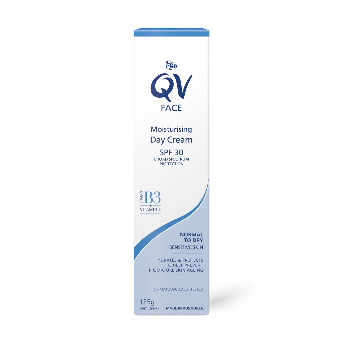 Ego QV Face Moisturising Day Cream SPF 30 125g