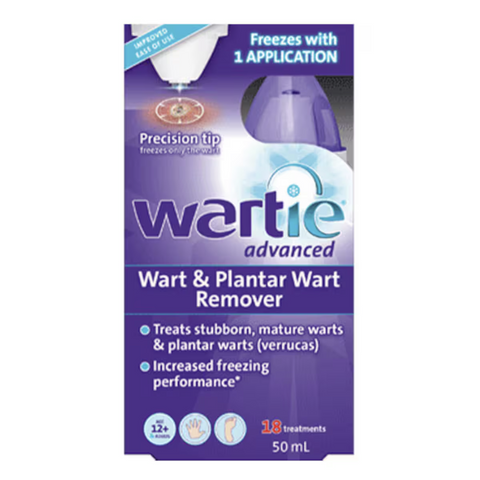 Wartie Advanced Wart & Plantar Wart Remover 50mL Wartie Advanced Wart & Plantar Wart Remover 50mL