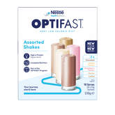 OPTIFAST VLCD Shakes Asstorted Pack - 10 Pack 53g Sachets