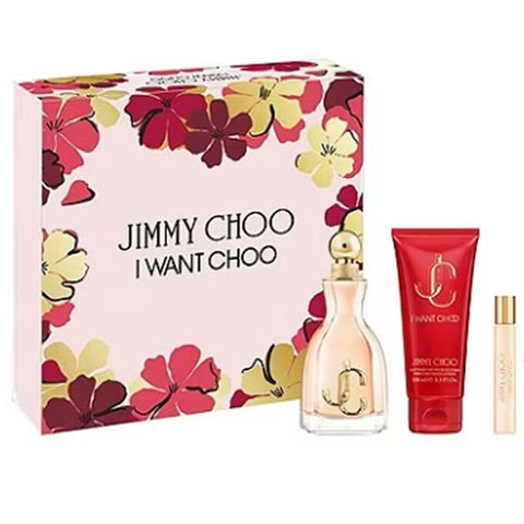 Jimmy Choo I Want Choo Eau de Parfum 100mL 3 Piece Set Jimmy Choo I Want Choo Eau de Parfum 100mL 3 Piece Set