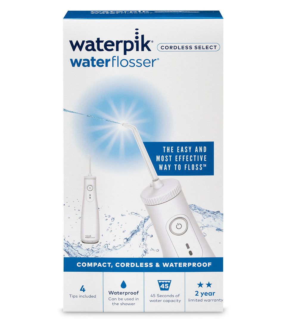 Waterpik Cordless Select Water Flosser - White WF-10A010 Waterpik Cordless Select Water Flosser - White WF-10A010