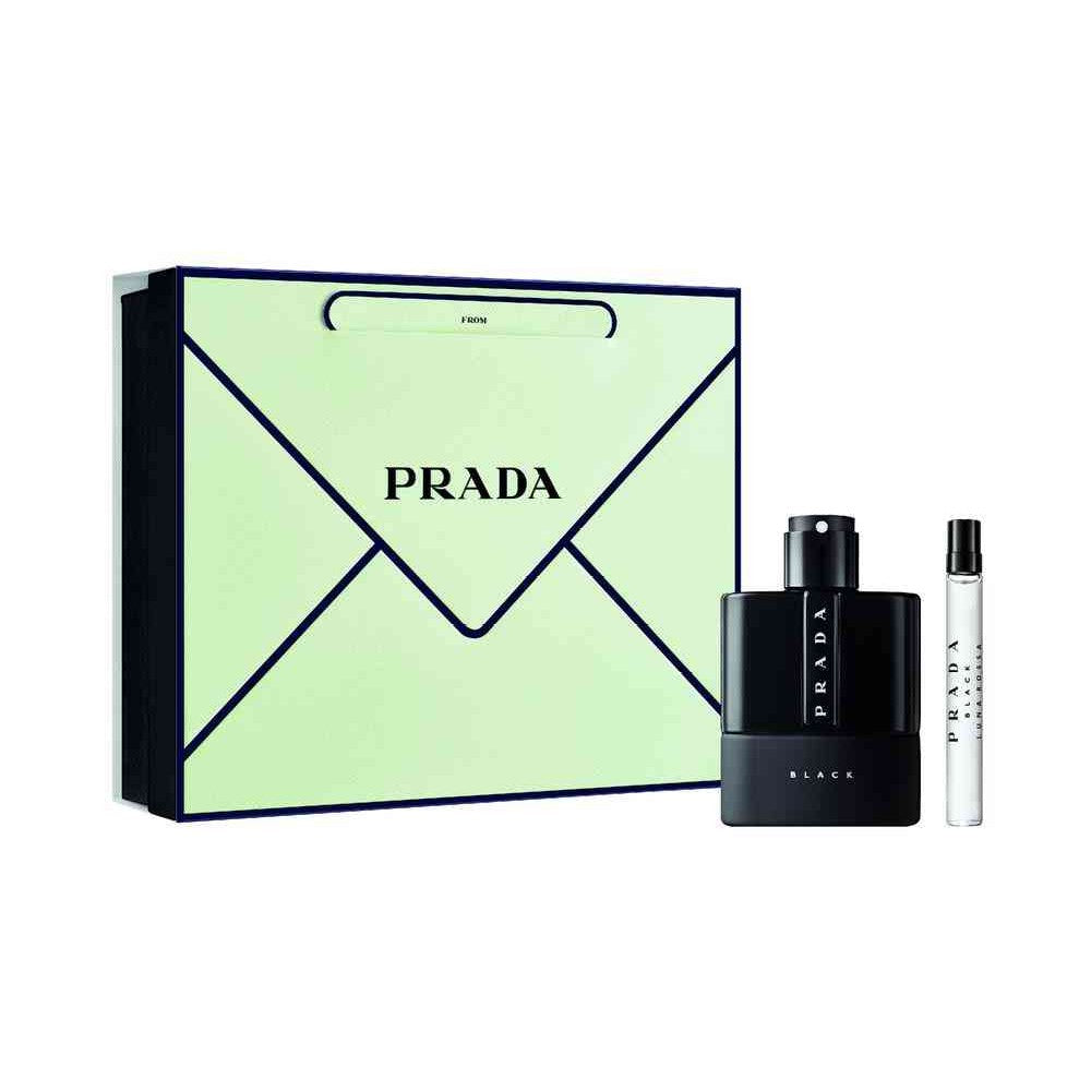 Prada Luna Rossa Black Eau de Parfum 100mL 2 Piece Set