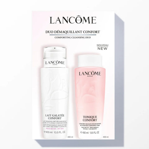 LANCOME Confort Cleansers Duo 400mL Gift Set LANCOME Confort Cleansers Duo 400mL Gift Set