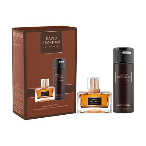 David Beckham Intimately Eau de Toilette 75mL 2 Piece Gift Set David Beckham Intimately Eau de Toilette 75mL 2 Piece Gift Set