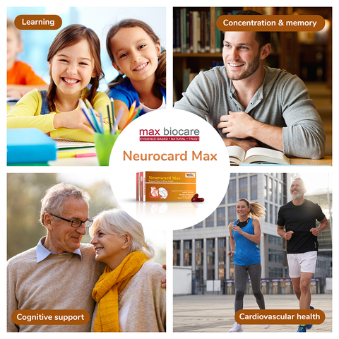 MAX BIOCARE Neurocard Max 60 Soft Capsules MAX BIOCARE Neurocard Max 60 Soft Capsules