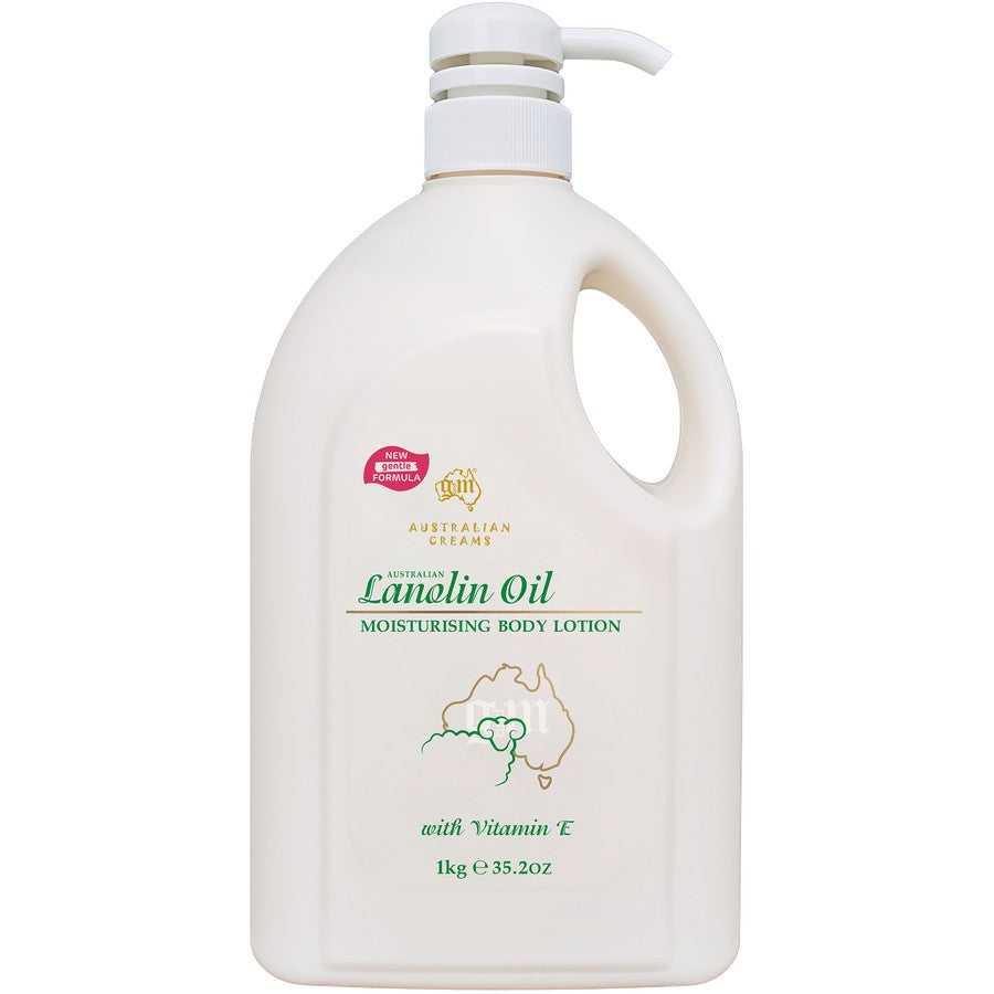 G&M Australian Lanolin Oil Day Moisturising Cream with Vitamin E 1Kg