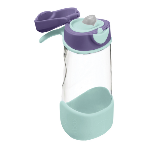 B.Box Sports Spout Bottle - 450mL Lilac Pop B.Box Sports Spout Bottle - 450mL Lilac Pop