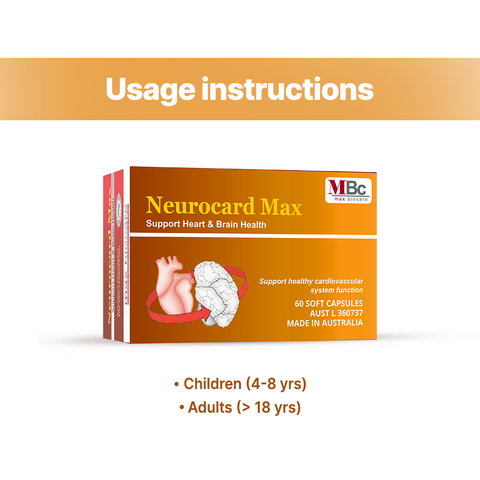 MAX BIOCARE Neurocard Max 60 Soft Capsules MAX BIOCARE Neurocard Max 60 Soft Capsules
