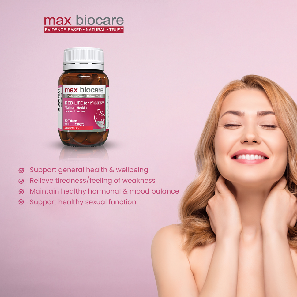 MAX BIOCARE Redlife for Women 60 Tablets MAX BIOCARE Redlife for Women 60 Tablets