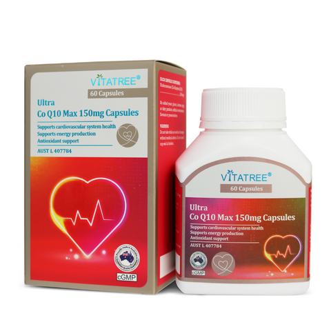 VITATREE Ultra CoQ10 Max 150mg 60 Capsules VITATREE Ultra CoQ10 Max 150mg 60 Capsules