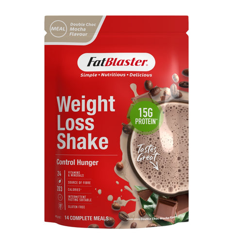 Naturopathica FatBlaster Weight Loss Shake Double Choc Mocha 465g Naturopathica FatBlaster Weight Loss Shake Double Choc Mocha 465g