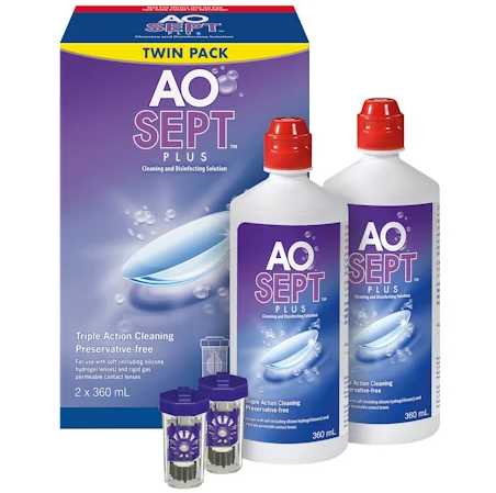 Aosept Plus Twin Pack 2 x 360mL Aosept Plus Twin Pack 2 x 360mL