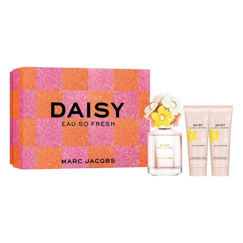 Marc Jacobs Daisy Eau so Fresh Eau De Toilette 75mL 3 Piece Set Marc Jacobs Daisy Eau so Fresh Eau De Toilette 75mL 3 Piece Set