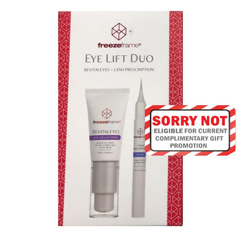 FreezeFrame Eyes Lift Duo Revitaleyes + Lash Prescription FreezeFrame Eyes Lift Duo Revitaleyes + Lash Prescription