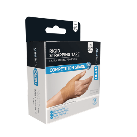 AEROTAPE Rigid Pro Strapping Tape 2.5cm x 15m AEROTAPE Rigid Pro Strapping Tape 2.5cm x 15m