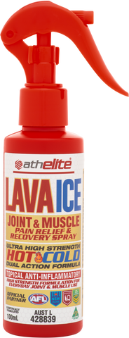 Athelite Lava Ice Joint & Muscle Pain Relief & Recovery Spray 100mL Athelite Lava Ice Joint & Muscle Pain Relief & Recovery Spray 100mL