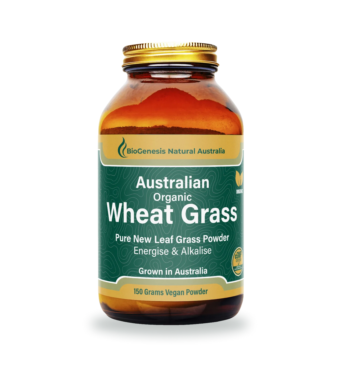 BioGenesis Natural Australia Organic Wheat Grass Powder 150g