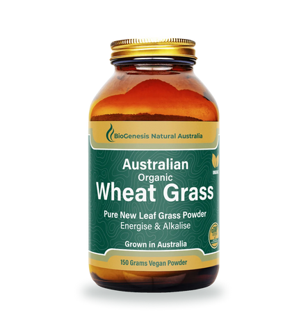 BioGenesis Natural Australia Organic Wheat Grass Powder 150g BioGenesis Natural Australia Organic Wheat Grass Powder 150g