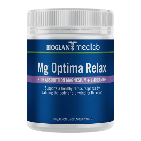 Bioglan Medlab Mg Optima Relax Lemon-Lime Powder 300g Bioglan Medlab Mg Optima Relax Lemon-Lime Powder 300g