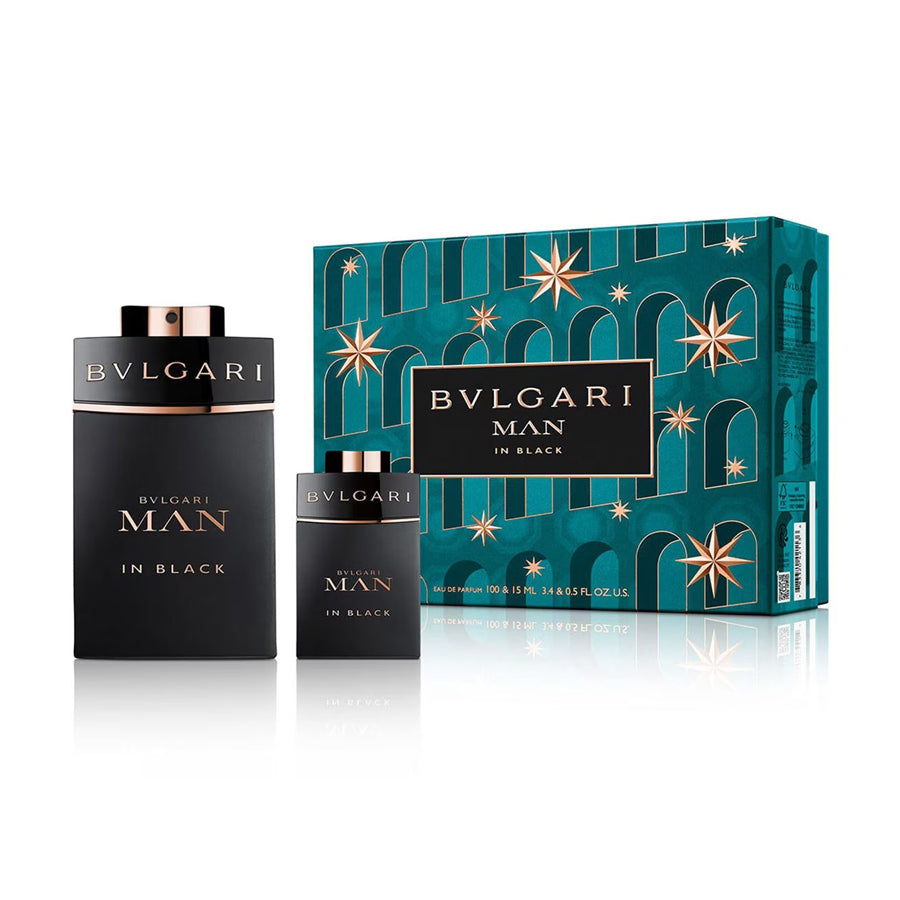 Bvlgari Man In Black Eau de Parfum 100mL 2 Piece Gift Set