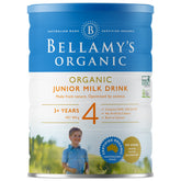 Bellamy's Organic Step 4 Junior Milk Drink 3+ Years 900g (Expiry 11/2025)