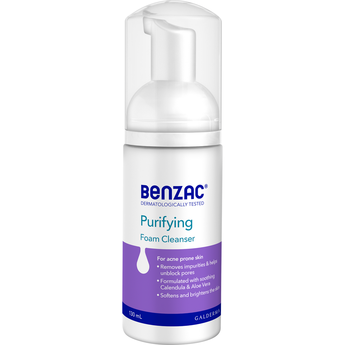 Benzac Purifying Foam Cleanser 130mL