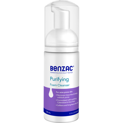 Benzac Purifying Foam Cleanser 130mL Benzac Purifying Foam Cleanser 130mL