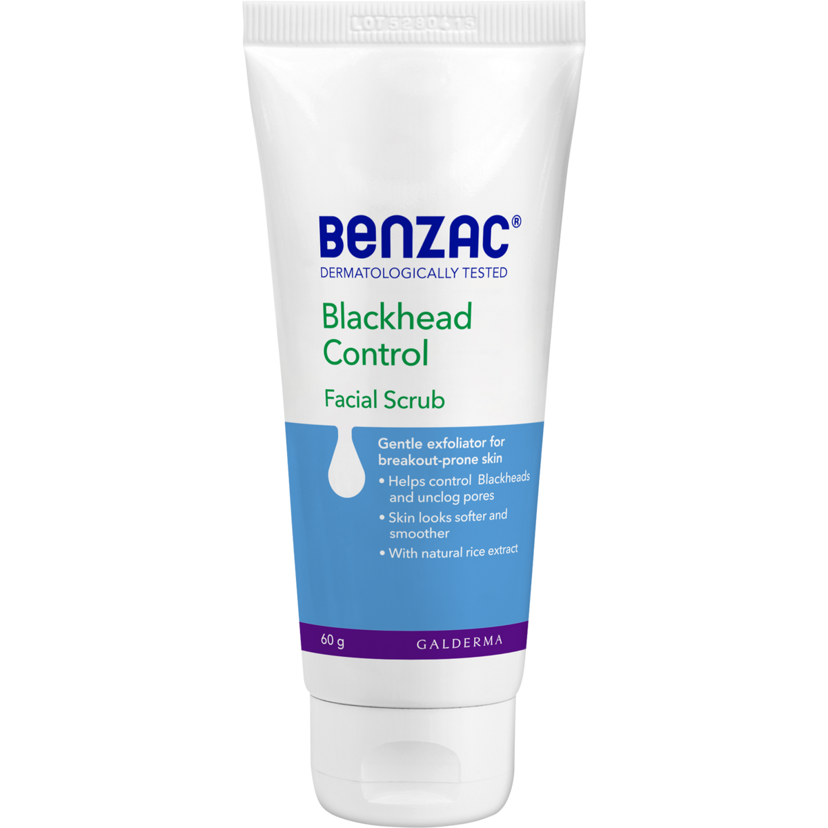 Benzac Blackhead Control Facial Scrub 60g