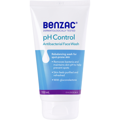 Benzac PH Control Antibacterial Face Wash 150mL Benzac PH Control Antibacterial Face Wash 150mL