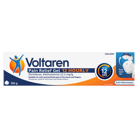 Voltaren Pain Relief Gel 12 Hourly 150g Voltaren Pain Relief Gel 12 Hourly 150g