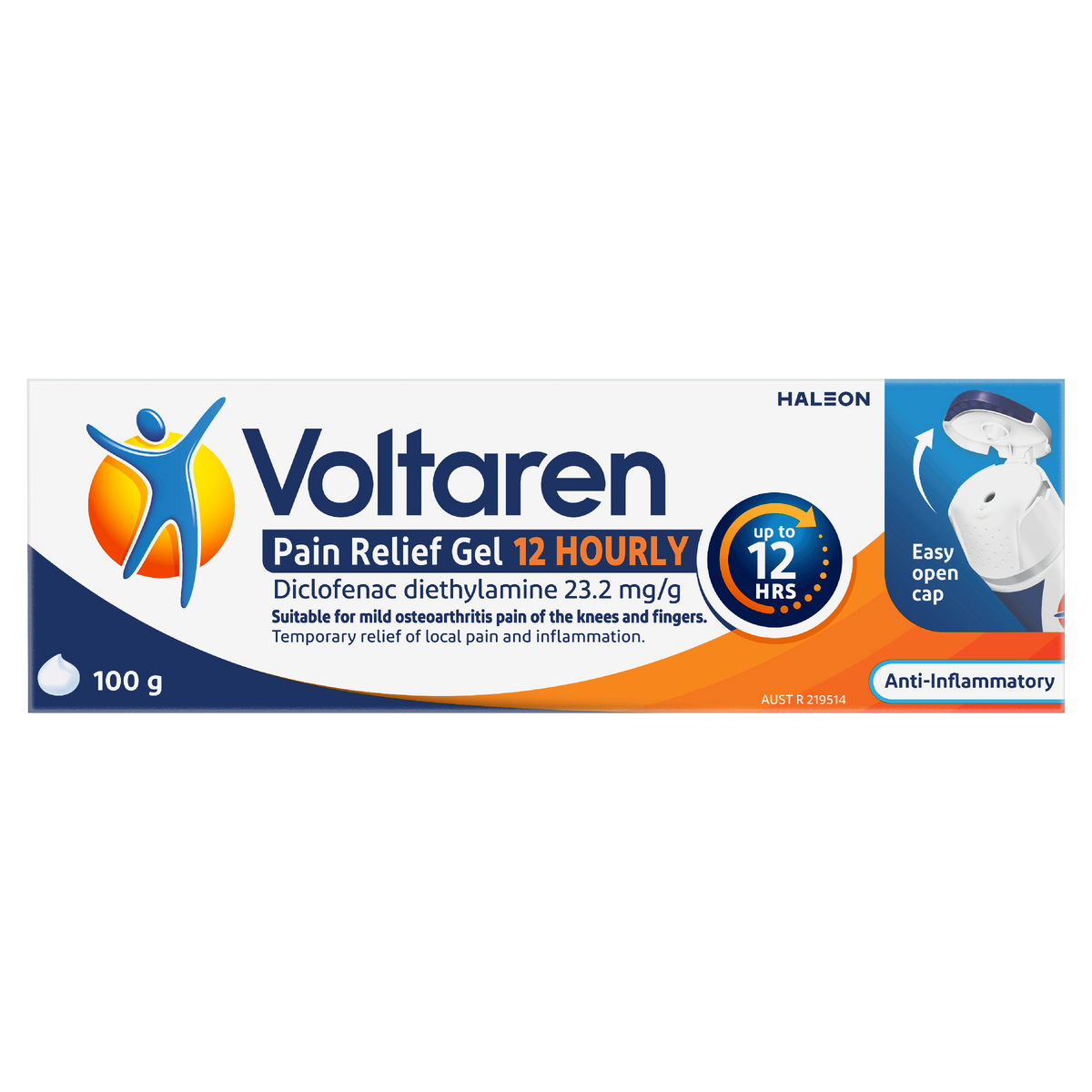 Voltaren Pain Relief Gel 12 Hourly 100g