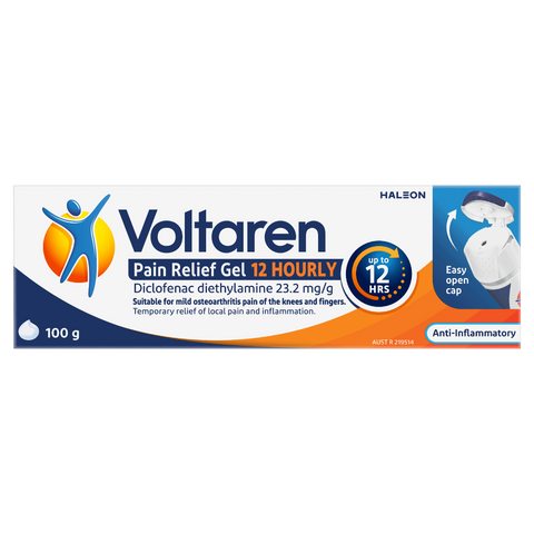 Voltaren Pain Relief Gel 12 Hourly 100g Voltaren Pain Relief Gel 12 Hourly 100g