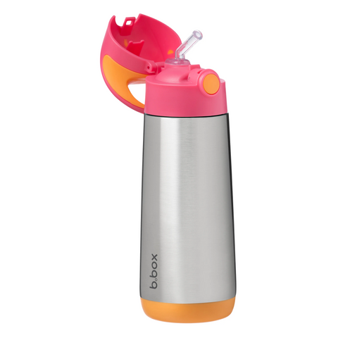 B.Box Insulated Drink Bottle - 500mL Strawberry Shake B.Box Insulated Drink Bottle - 500mL Strawberry Shake