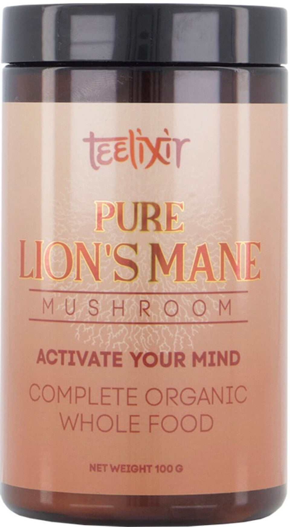 Teelixir Organic Pure Lion's Mane Mushroom 100g