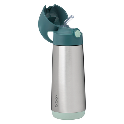 B.Box Insulated Drink Bottle - 500mL Emerald Forest B.Box Insulated Drink Bottle - 500mL Emerald Forest