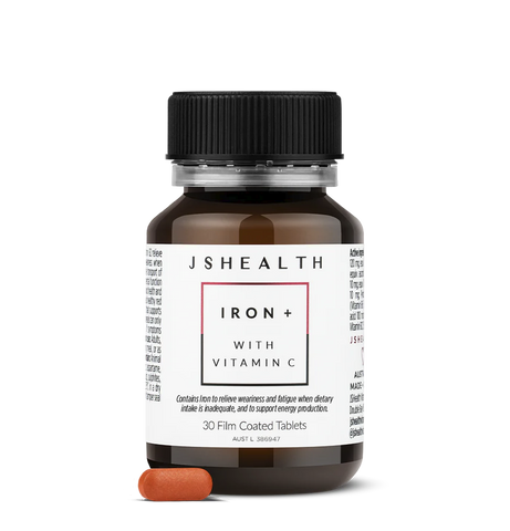 JSHEALTH Iron+ Formula 30 Tablets JSHEALTH Iron+ Formula 30 Tablets