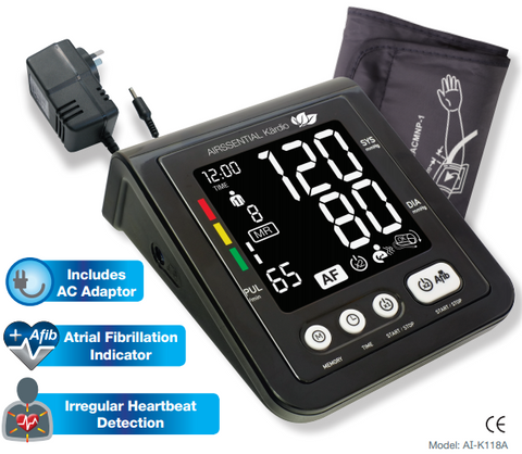 Airssential LifeLine Kärdio Blood Pressure Monitor + Vitalic Digital Scale - Special Bundles