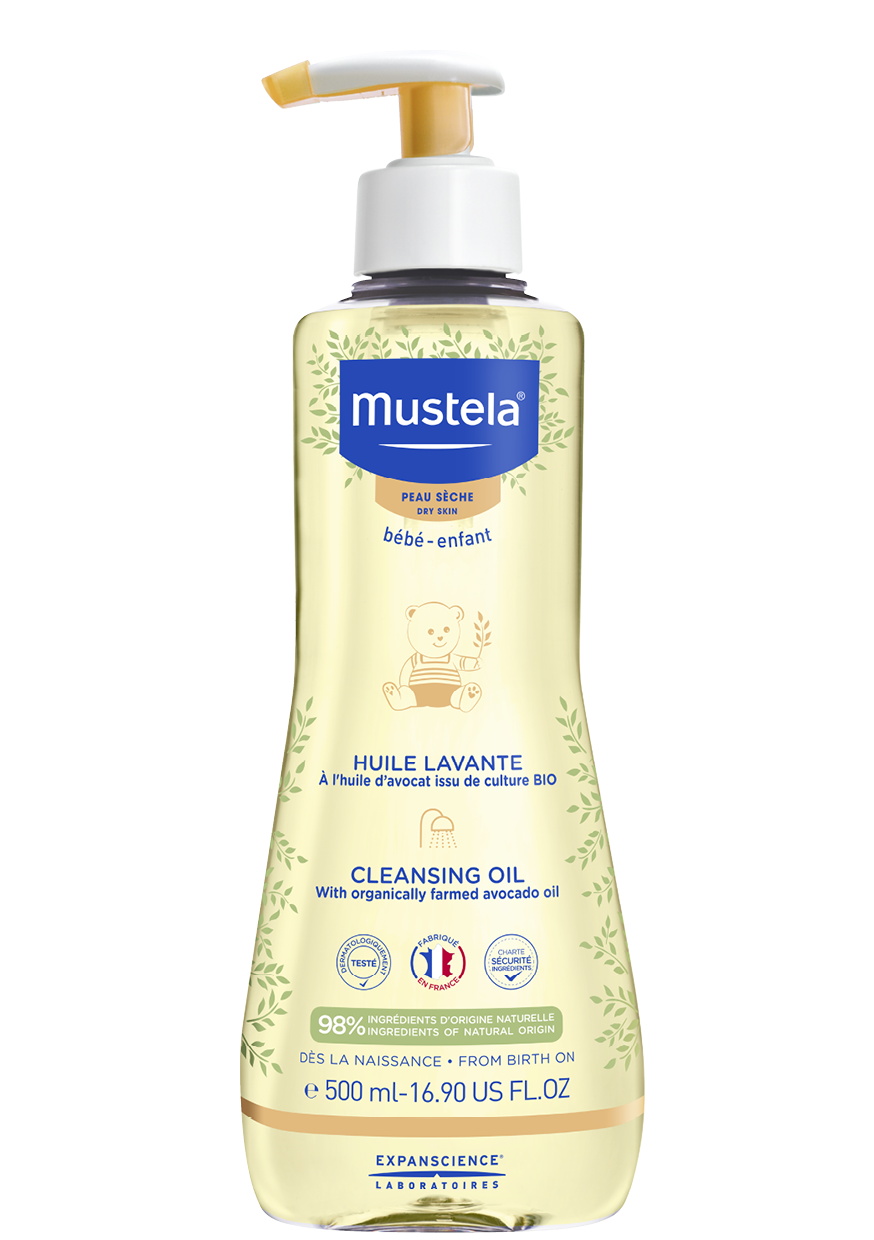 Mustela Cleansing Oil 500mL (Expiry 12/2025)