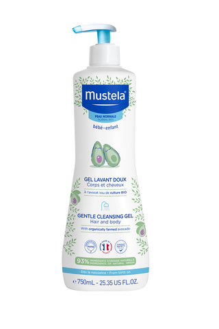 Mustela Gentle Cleansing Gel 750mL (HAIR & BODY) Mustela Gentle Cleansing Gel 750mL (HAIR & BODY)