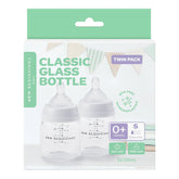 New Beginnings Classic Glass Bottle Twin Pack