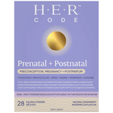 H.E.R Code Prenatal + Postnatal Oral-Melt Powder 4g x 28 Sachets