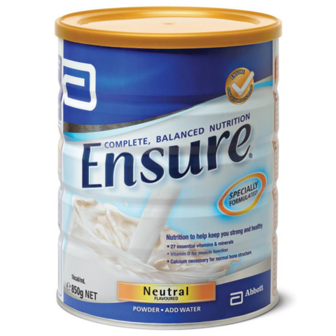 Ensure Milk Powder Neutral Flavour 850g Ensure Milk Powder Neutral Flavour 850g
