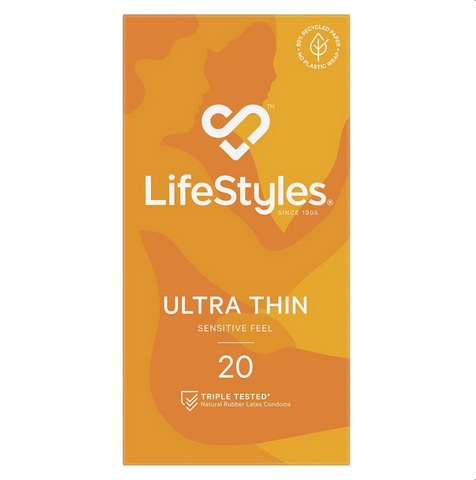 LifeStyles Condoms Ultra Thin 20 Pack LifeStyles Condoms Ultra Thin 20 Pack