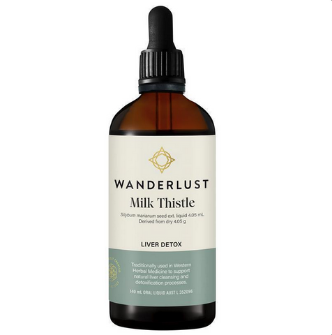 Wanderlust Milk Thistle Drops 140mL Wanderlust Milk Thistle Drops 140mL